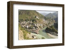 Devaprayag (Deoprayag)-Tony Waltham-Framed Photographic Print