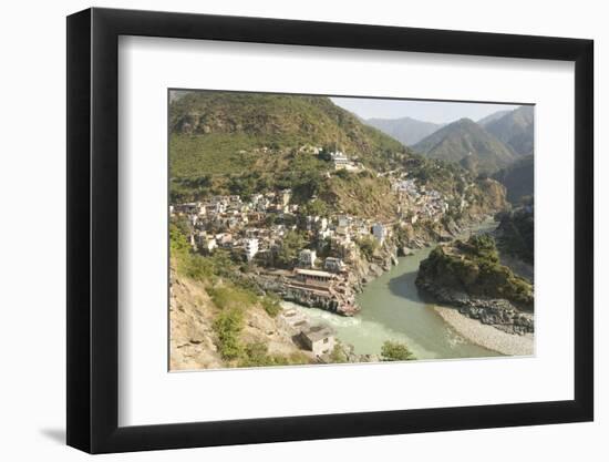 Devaprayag (Deoprayag)-Tony Waltham-Framed Photographic Print