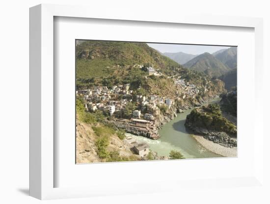 Devaprayag (Deoprayag)-Tony Waltham-Framed Photographic Print