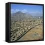 Devastation from Civil War, Kabul, Afghanistan-David Lomax-Framed Stretched Canvas