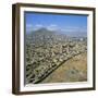 Devastation from Civil War, Kabul, Afghanistan-David Lomax-Framed Photographic Print