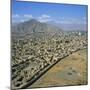 Devastation from Civil War, Kabul, Afghanistan-David Lomax-Mounted Photographic Print