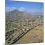 Devastation from Civil War, Kabul, Afghanistan-David Lomax-Mounted Photographic Print