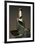 Development of Bottle in Space-Umberto Boccioni-Framed Giclee Print