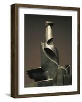 Development of Bottle in Space-Umberto Boccioni-Framed Giclee Print