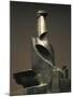 Development of Bottle in Space-Umberto Boccioni-Mounted Giclee Print