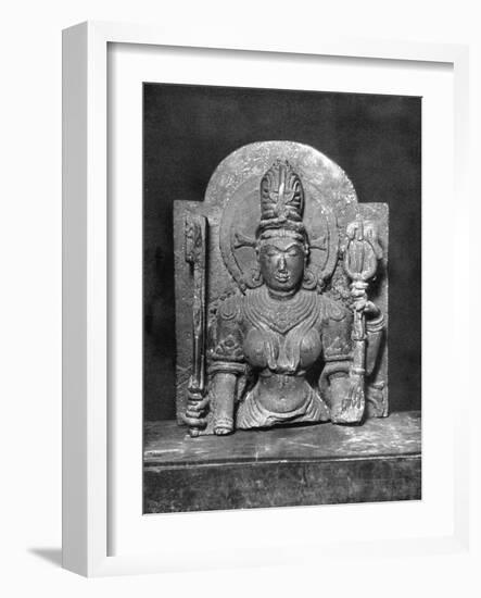 Devi Sculpture, Western India, C900 Ad-null-Framed Giclee Print