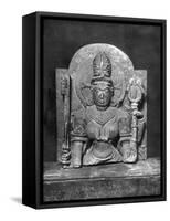 Devi Sculpture, Western India, C900 Ad-null-Framed Stretched Canvas