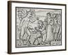 Devil Baptizing Sorcerer-null-Framed Giclee Print