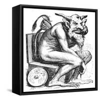 Devil: Belphegor-null-Framed Stretched Canvas