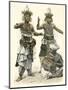 Devil Dancers, Sri Lanka-null-Mounted Art Print
