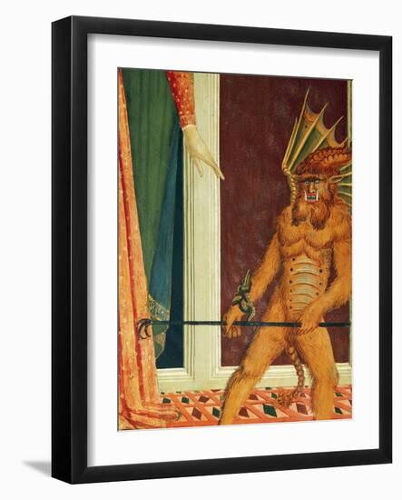 Devil, Detail from Santa Maria Del Soccorso-null-Framed Giclee Print