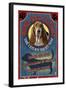 Devil Dog Tavern - Basset Hound-Lantern Press-Framed Art Print