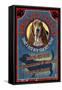 Devil Dog Tavern - Basset Hound-Lantern Press-Framed Stretched Canvas