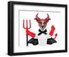 Devil Dog-Javier Brosch-Framed Photographic Print