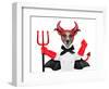 Devil Dog-Javier Brosch-Framed Photographic Print