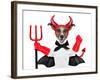 Devil Dog-Javier Brosch-Framed Photographic Print