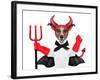 Devil Dog-Javier Brosch-Framed Photographic Print