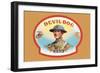 Devil Dog-null-Framed Art Print