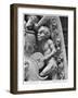 Devil Fanning the Fire, from the Last Judgement of the Cathedral of St. Etienne in Bourges-null-Framed Giclee Print