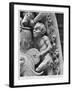 Devil Fanning the Fire, from the Last Judgement of the Cathedral of St. Etienne in Bourges-null-Framed Giclee Print