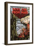 Devil Girl From Mars, 1955-null-Framed Art Print