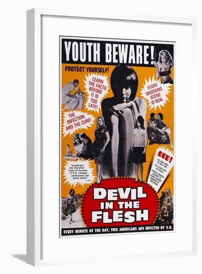 Devil in the Flesh, 1967-null-Framed Art Print