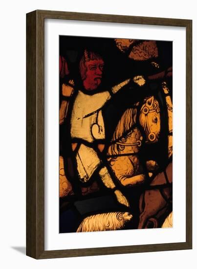 Devil on a Horse, (Detail)-null-Framed Giclee Print