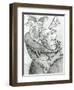 Devil Playing Man's Head as a Saxophone, 1144-null-Framed Giclee Print