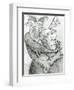 Devil Playing Man's Head as a Saxophone, 1144-null-Framed Giclee Print