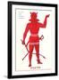 Devil, Pluto Water Advertisement-null-Framed Art Print