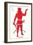 Devil, Pluto Water Advertisement-null-Framed Art Print