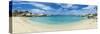 Devil's Bay and Beach at the Baths on Virgin Gorda, British Virgin Islands-null-Stretched Canvas