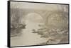 Devil's Bridge, Kirkby Lonsdale-null-Framed Stretched Canvas