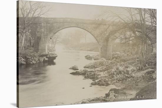 Devil's Bridge, Kirkby Lonsdale-null-Stretched Canvas