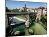 Devil's Bridge over the Natisone River, Cividale del Friuli, Udine, Friuli Venezia Giulia, Italy-Jean Brooks-Mounted Photographic Print