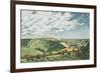 Devil's Dyke Poynings, 1989-Margaret Hartnett-Framed Giclee Print