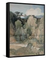 Devil's Elbow, Rokeby Park, C.1806-7-John Sell Cotman-Framed Stretched Canvas