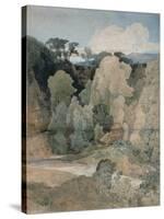 Devil's Elbow, Rokeby Park, C.1806-7-John Sell Cotman-Stretched Canvas