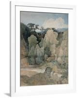 Devil's Elbow, Rokeby Park, C.1806-7-John Sell Cotman-Framed Giclee Print