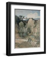 Devil's Elbow, Rokeby Park, C.1806-7-John Sell Cotman-Framed Giclee Print