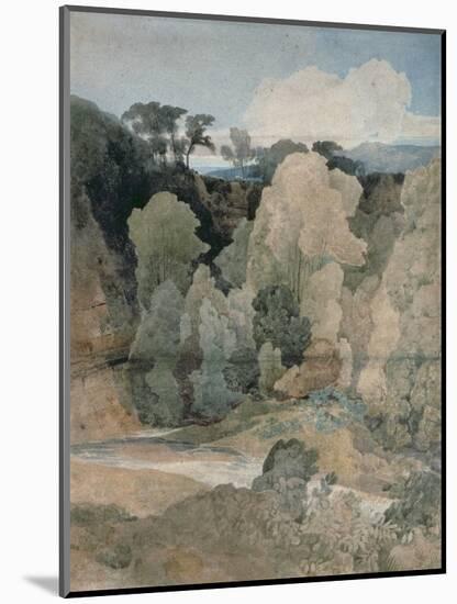 Devil's Elbow, Rokeby Park, C.1806-7-John Sell Cotman-Mounted Giclee Print