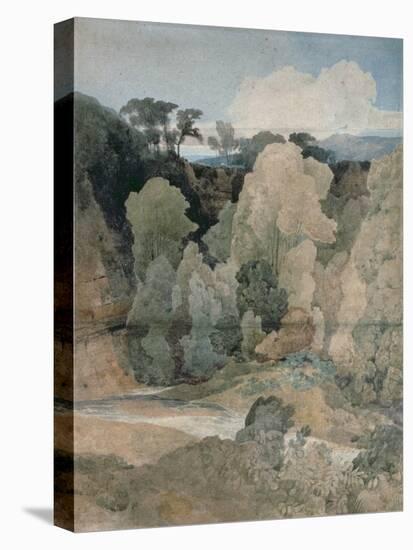 Devil's Elbow, Rokeby Park, C.1806-7-John Sell Cotman-Stretched Canvas