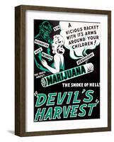 Devil's Harvest, 1942-null-Framed Art Print