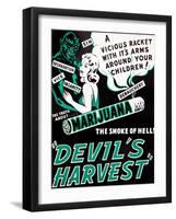 Devil's Harvest, 1942-null-Framed Art Print