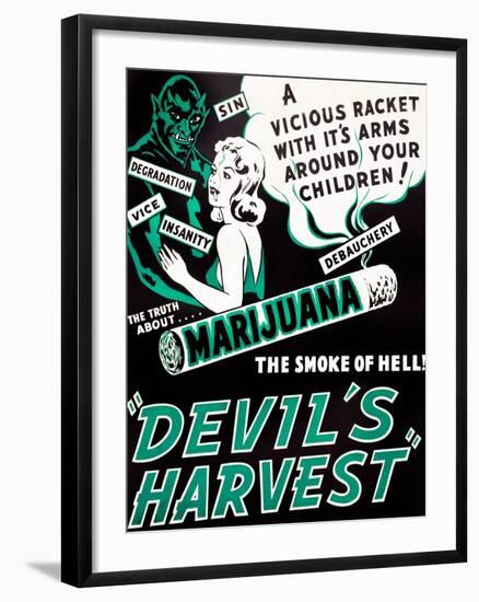 Devil's Harvest, 1942-null-Framed Art Print