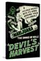 Devil's Harvest Movie by Retro-A-Go-Go Poster-null-Stretched Canvas