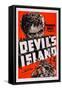 Devil's Island-null-Framed Stretched Canvas