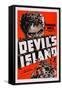 Devil's Island-null-Framed Stretched Canvas