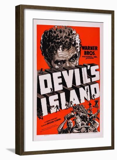 Devil's Island-null-Framed Art Print
